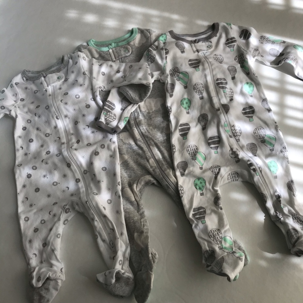 3-6 m cloud island sleepers boy or girl never worn